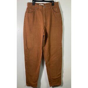 Womens Vintage High Rise Jeans Casual Corner‎ Made in USA Rust 10